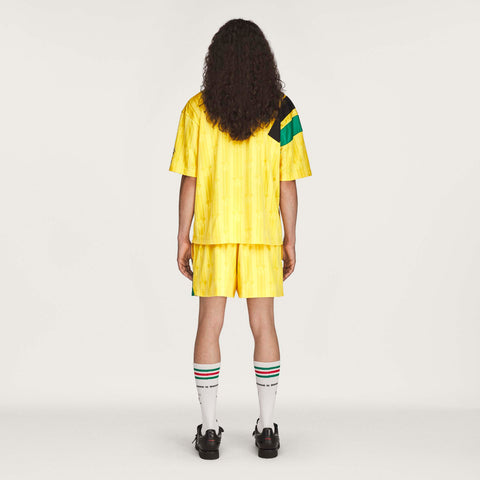 adidas Originals x Brain Dead x Disney Football Shorts Bold Gold