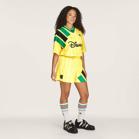 adidas Originals x Brain Dead x Disney Football Shorts Bold Gold