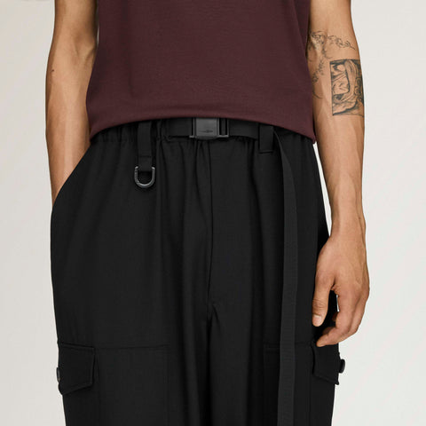 adidas Y-3 Wool Utility Pants Black