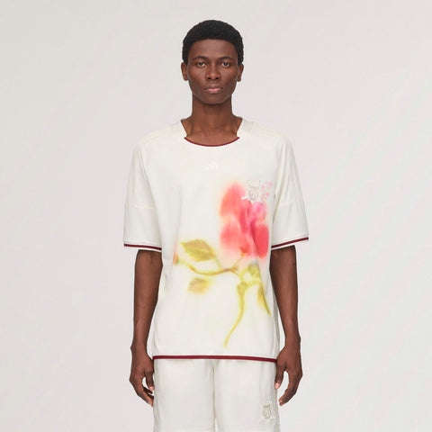 adidas Originals x Wales Bonner Football Jersey Chalk White