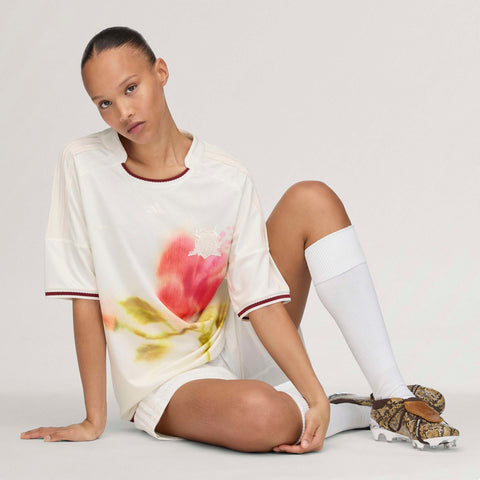 adidas Originals x Wales Bonner Football Jersey Chalk White