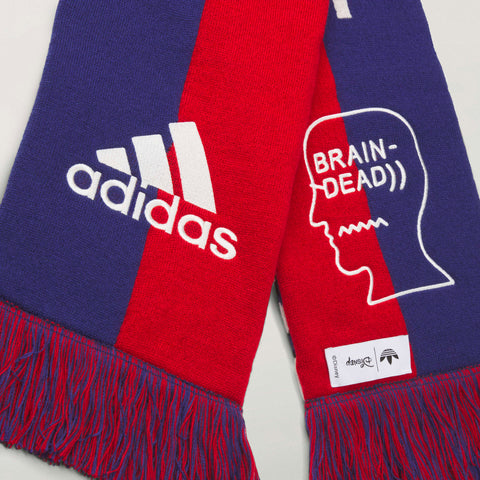 adidas Originals x Brain Dead x Disney Scarf Better Scarlet / Victory Blue