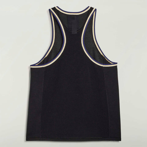 adidas Y-3 x Wales Bonner Logo Tank Black