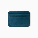 Yâr’in Kidskin Cashmere Suede Cardcase Blue