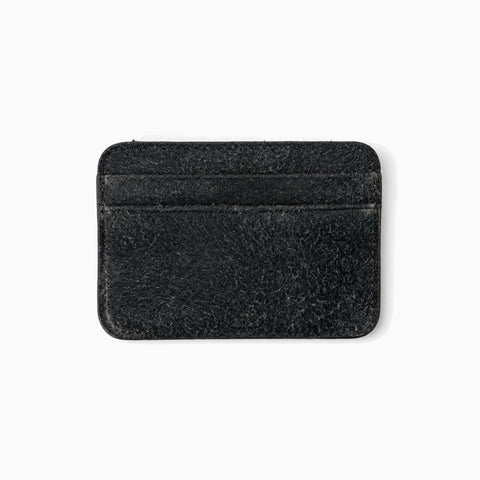 Yâr’in Kidskin Cashmere Suede Cardcase Black