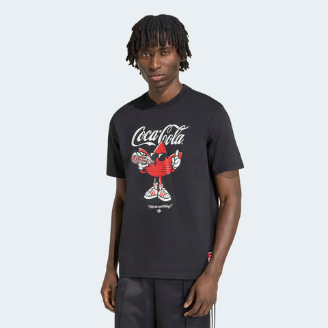 adidas Originals x Coca Cola Classic Sport Graphic Treffie Tee Black