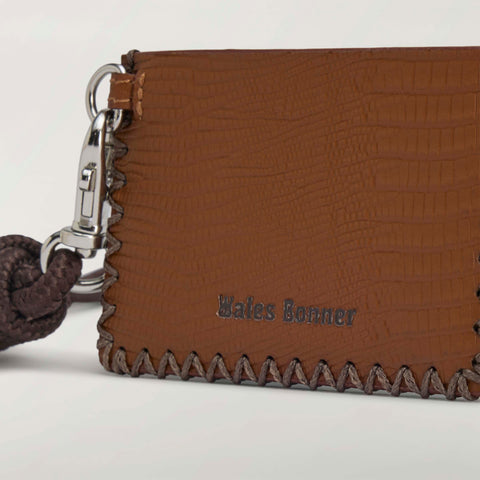 adidas Originals x Wales Bonner Lanyard Dark Brown / Craft Ochre