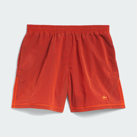 adidas Originals Long Beach Nylon Short Semi Lucid Red