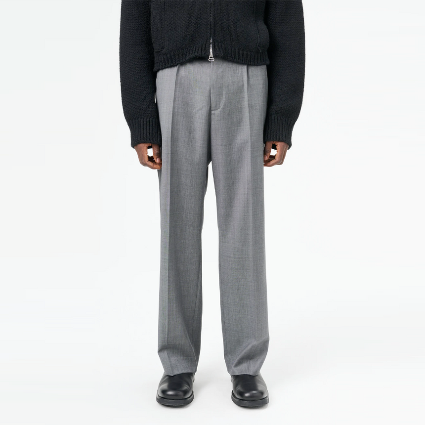 Our Legacy Borrowed Chino Pants Dark Grey Flow Wool