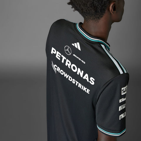 adidas Originals x Mercedes AMG Petronas F1 Team Driver Jersey Authentic Black / White