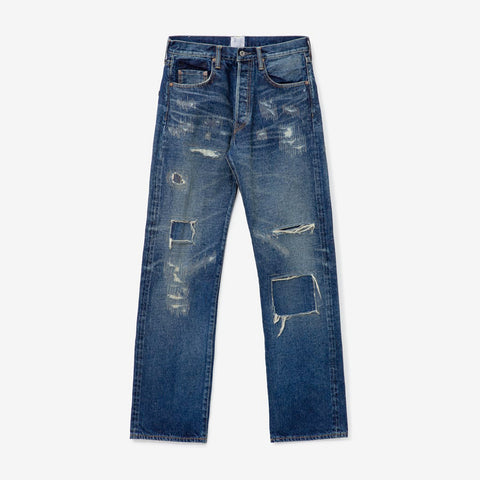 Junya Watanabe MAN x New Manual Selvedge Denim Distressed Jeans