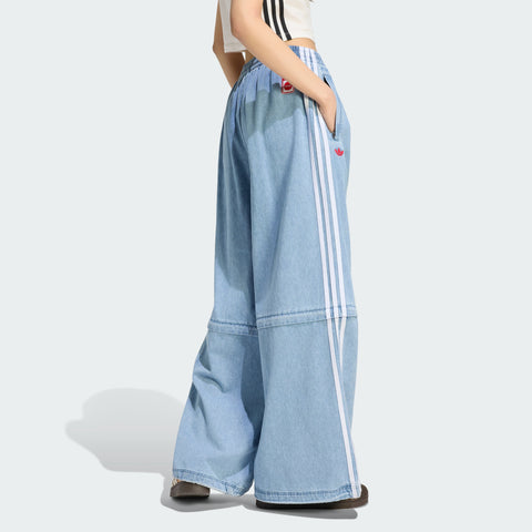 adidas Originals x Coca-Cola Denim Adilenium Firebird Sports Pants Light Denim
