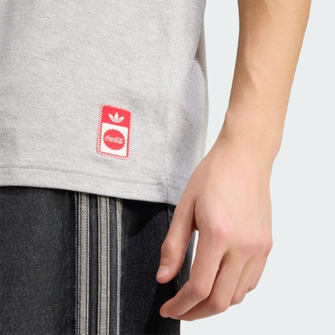 adidas Originals x Coca-Cola Classic Sport Graphic Treffie Tee Medium Grey Heather