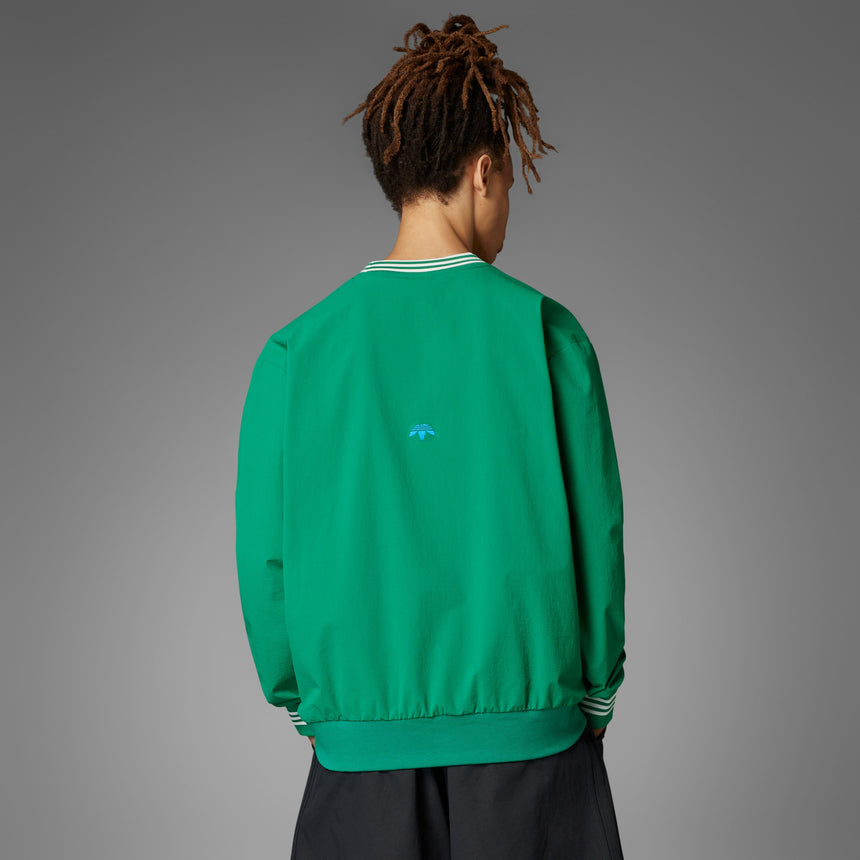 adidas Originals Golf x Rolling Links Round Neck Sweatshirt Bold Green