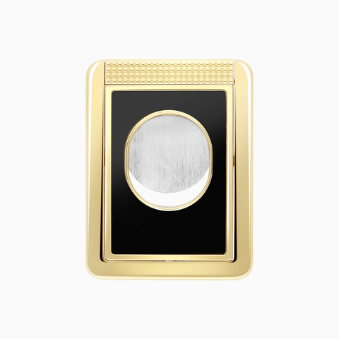 S.T. Dupont Cigar Cutter Chrome Yellow Gold