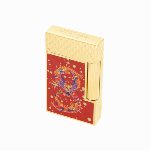 S.T. Dupont Ligne 2 Golden Dragon Red