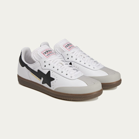 adidas Originals x Bape Samba Bape Cloud White / Core Black / Gum