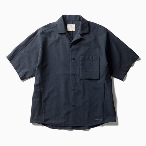 Snow Peak Airo Short Sleeve Shirt Black