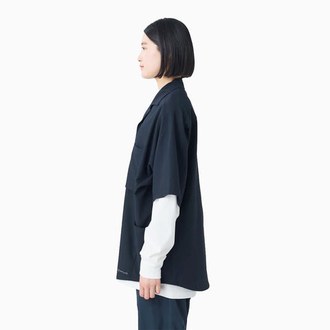 Snow Peak Airo Short Sleeve Shirt Black