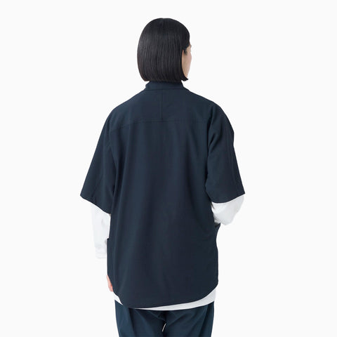 Snow Peak Airo Short Sleeve Shirt Black