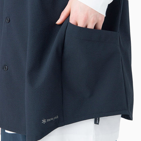 Snow Peak Airo Short Sleeve Shirt Black