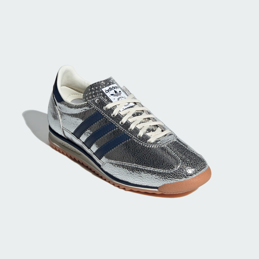 adidas Originals SL 72 OG Silver Metallic / Collegiate Navy / Off White