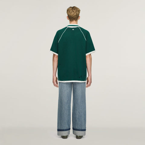 adidas Originals x Song For The Mute ADI008 Sweater Polo Collegiate Green / Black