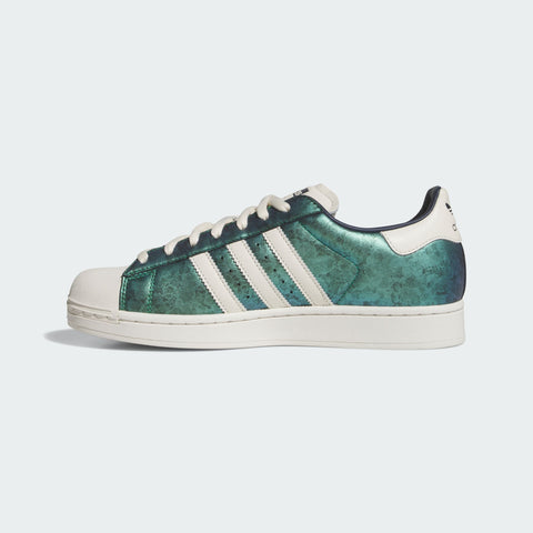 adidas Originals x Anthony Edwards Superstar II Core Black / Acid Orange / Silver Metallic