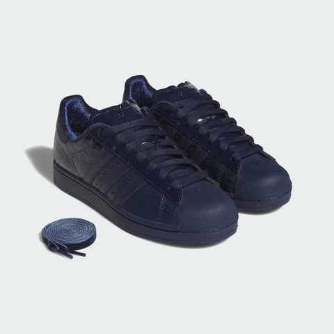adidas Originals x Anthony Edwards Superstar II Night Indigo / Silver Metallic