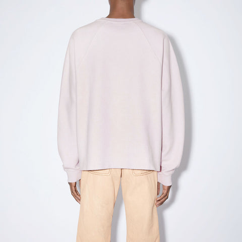 Acne Studios Logo Sweatshirt Pale Lilac