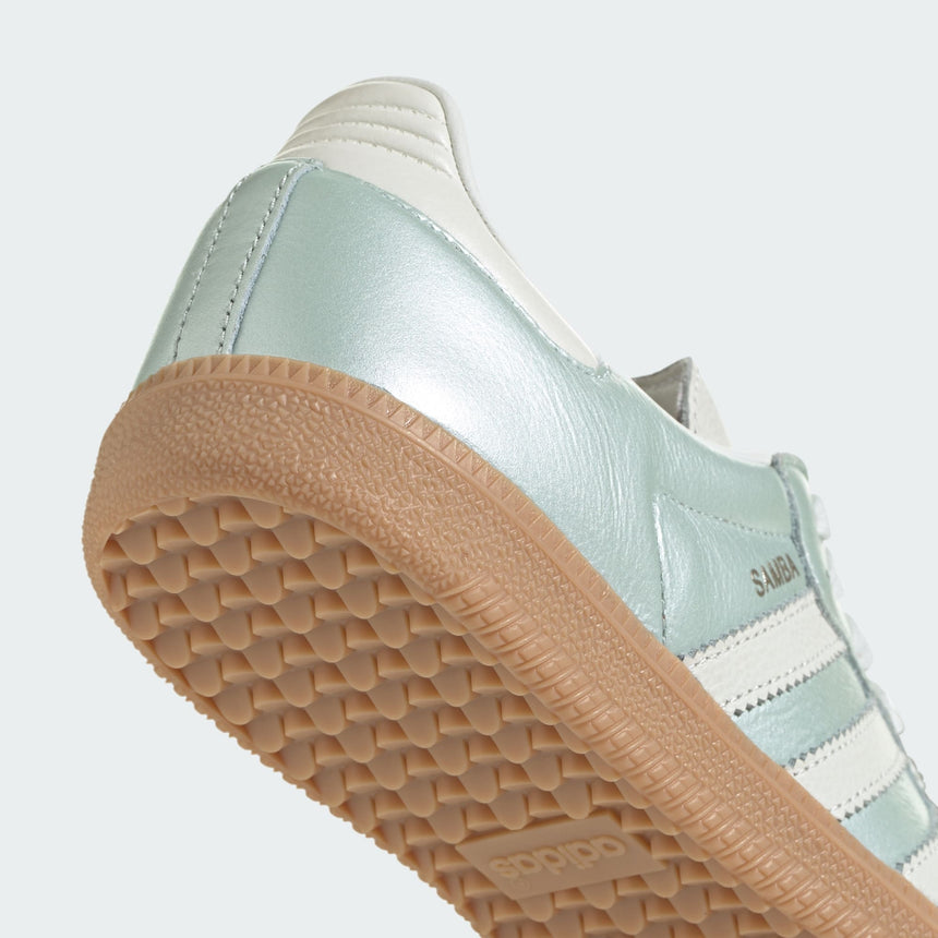 adidas Originals Samba OG Linen Green Met. / Off White / Cyber Metallic