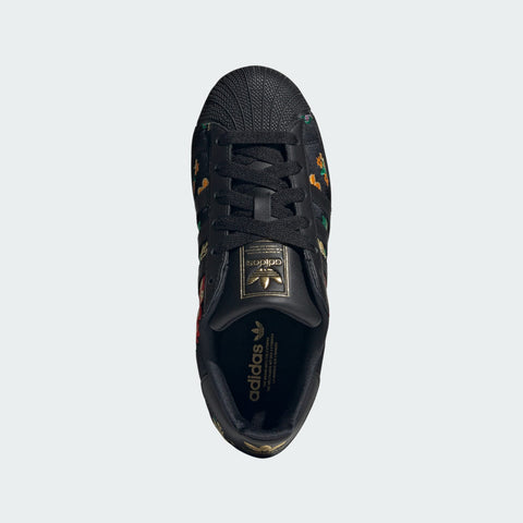 adidas Originals Superstar II Core Black / Gold Metallic / Gum