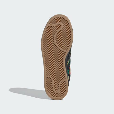 adidas Originals Superstar II Core Black / Gold Metallic / Gum