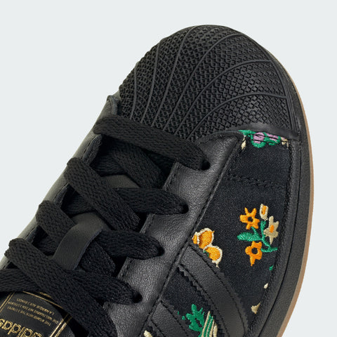 adidas Originals Superstar II Core Black / Gold Metallic / Gum