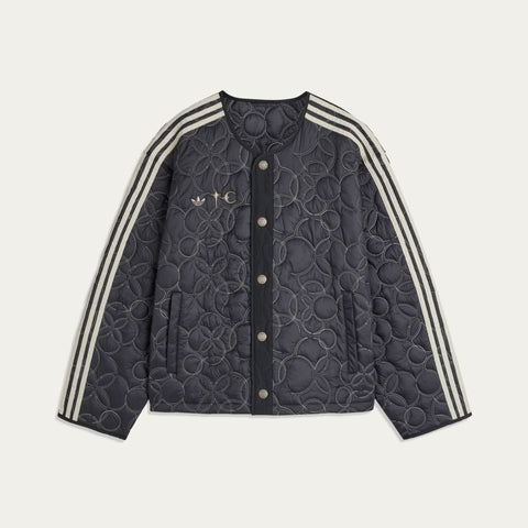 adidas Originals x Thug Club Padded Liner Jacket Black / Silver Metallic