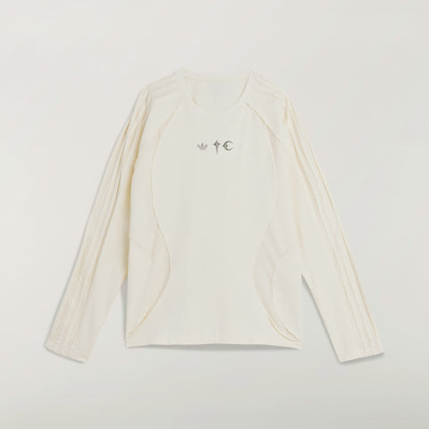 adidas Originals x Thug Club Teamgeist T-Shirt Longsleeve Cream White