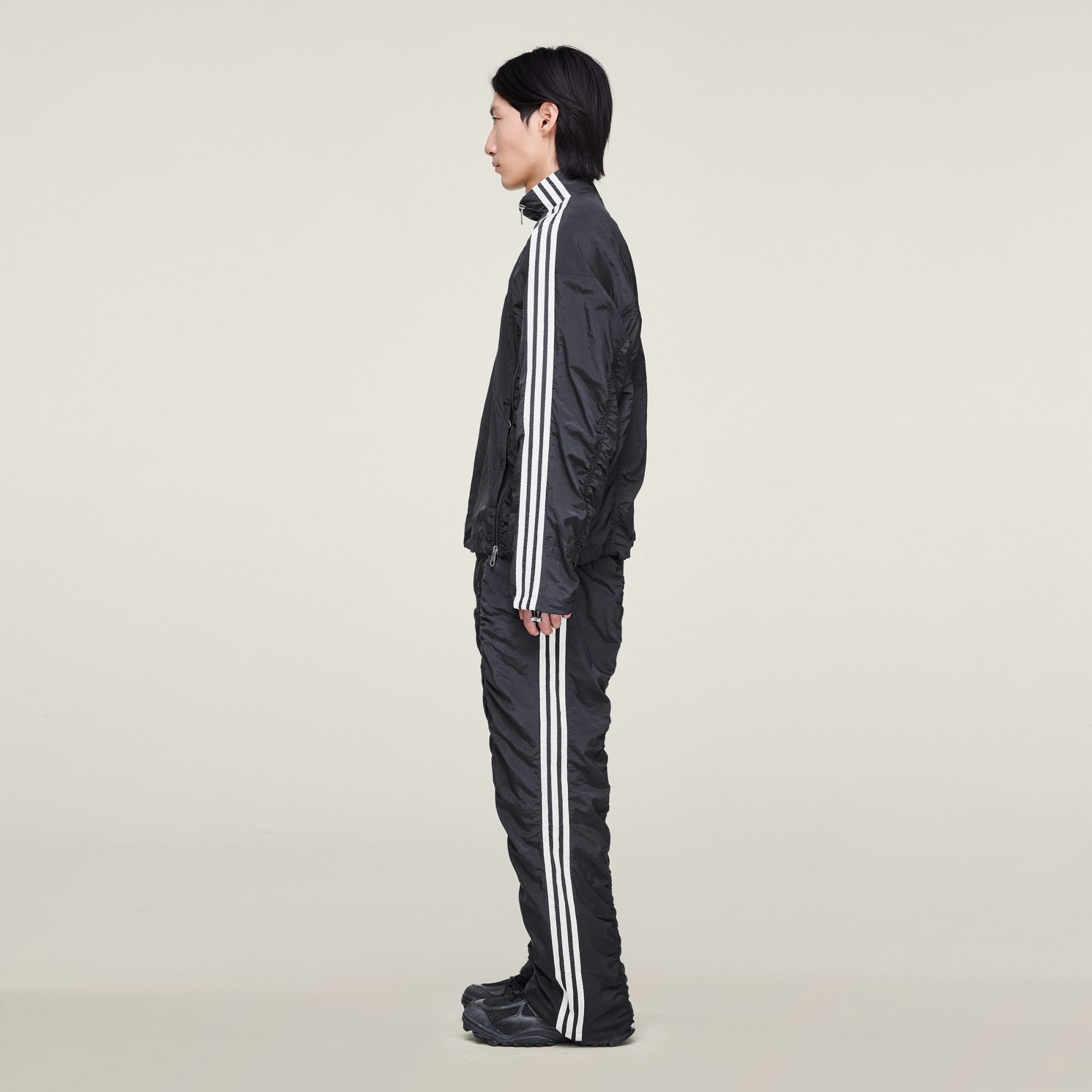 adidas Originals x Thug Club Woven Tracktop Black / Silver