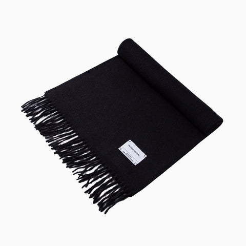 The Inoue Brothers Brushed Scarf Black