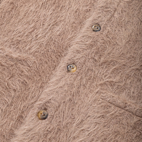 The Inoue Brothers Suri Alpaca Cardigan Beige