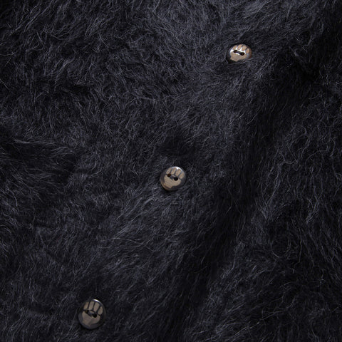 The Inoue Brothers Suri Alpaca Cardigan Black