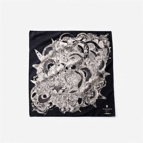 The Inoue Brothers Takeru Iwazaki Scarf Large Black