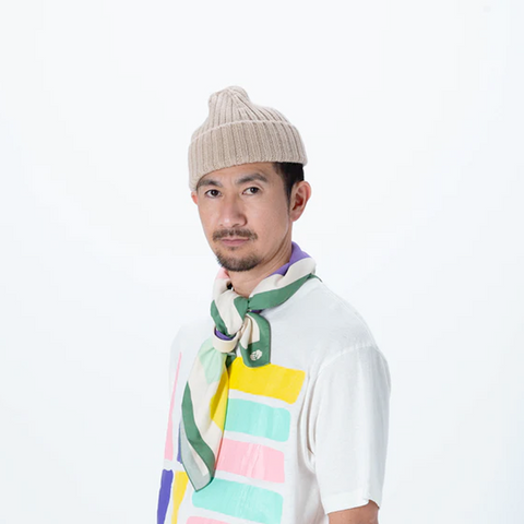 The Inoue Brothers TIB ME WE Scarf Large Pastel