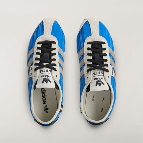 adidas Originals x SFTM Tokyo Blue Bird / Charcoal Solid Grey / Off White