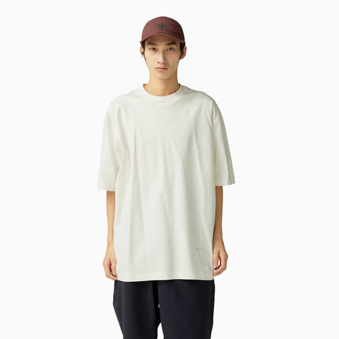Snow Peak Organic Cotton Mercerized T-Shirt White