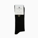The Inoue Brothers Up-Cycled Alpaca Blend Dress Socks Black