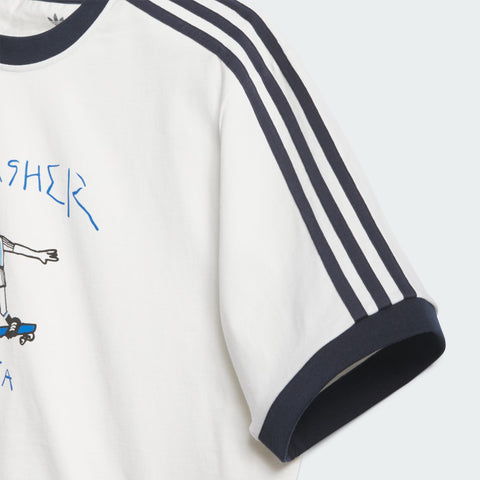 adidas Originals x Thrasher x AFA Argentina Gonz Ringer T-Shirt Core White