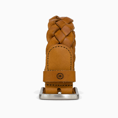 Yâr’in Custom Hand Braided Belt 762 Tobacco