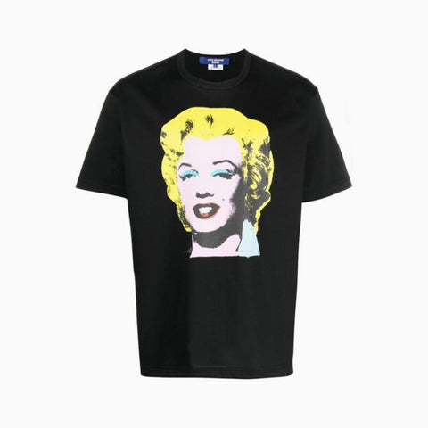 Junya Watanabe MAN x Andy Warhol Marilyn T-Shirt Black