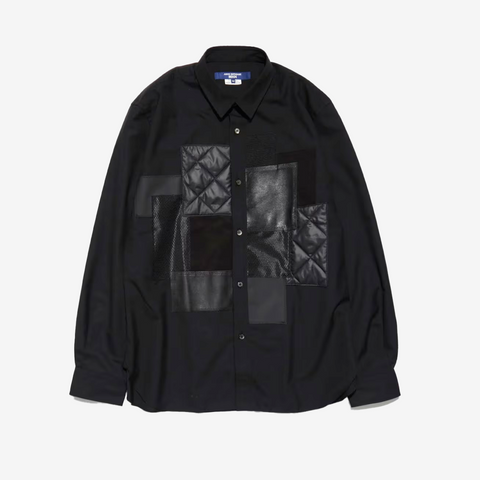 Junya Watanabe MAN Patchwork Shirt Black