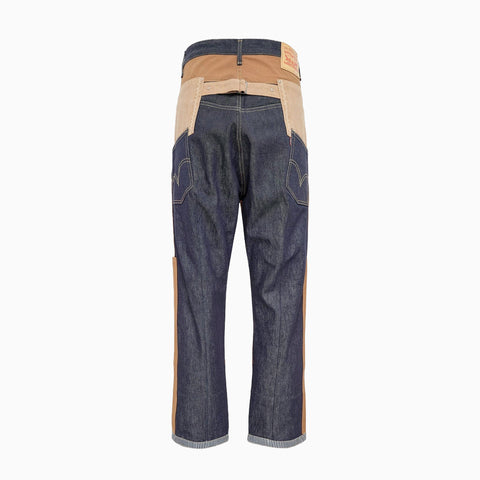 Junya Watanabe MAN x Levi's Carpenter Denim - Canvas Trousers Camel / Indigo